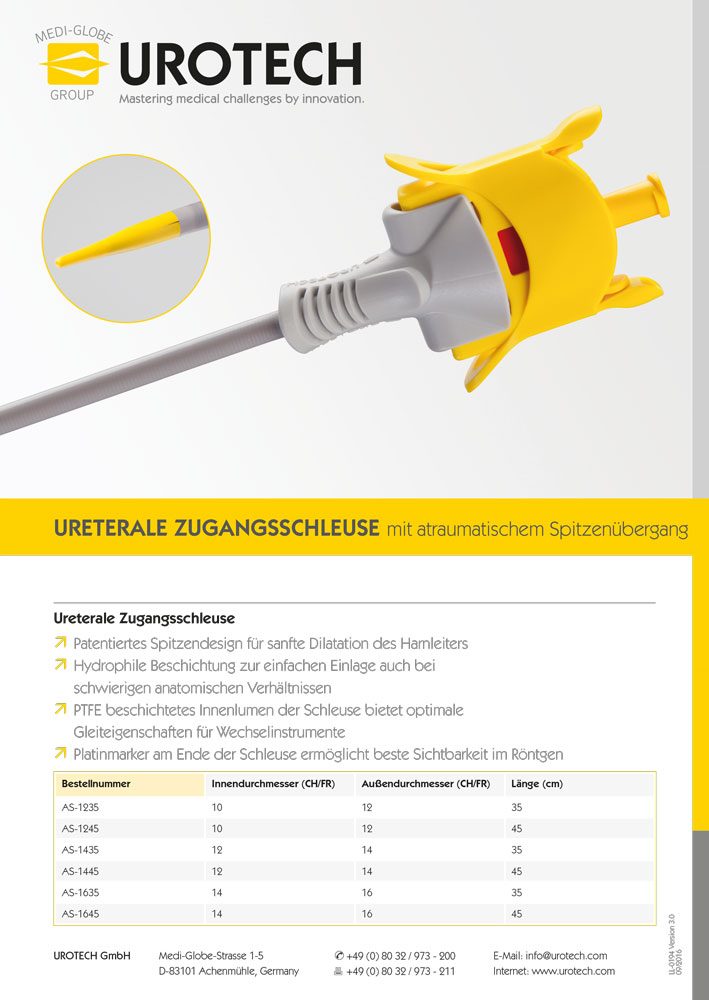 Ureteraler Access Sheath